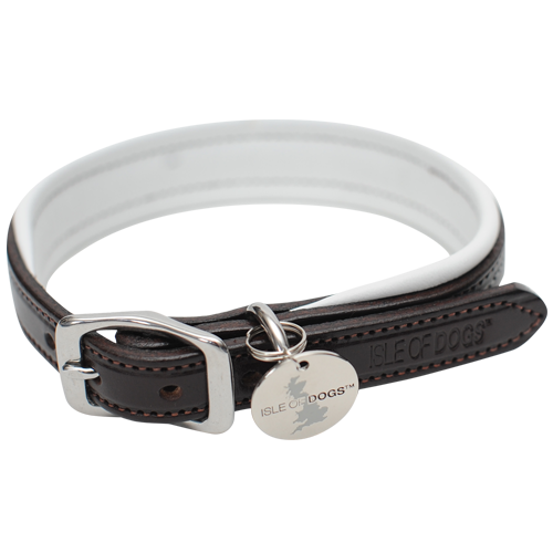 Leather Collar White